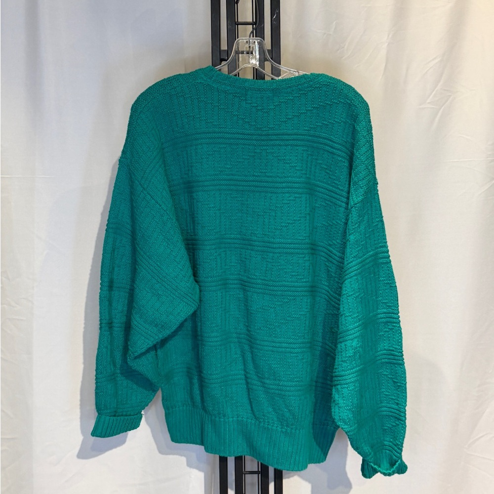 Pendleton Teal Crew Neck Sweater - image 3